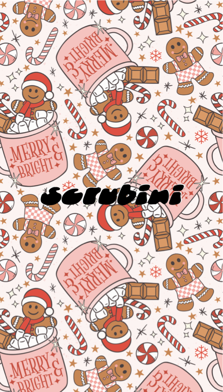 Jolly Gingerbreads - Scrub Set (Final Restock!!)